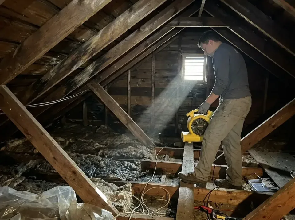 attic-water-damage-drying-proc-007 — frequently asked questions, Emergency Water Extraction & 24/7 Flood Response in Medford…